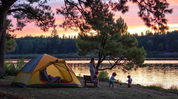 Découvrez les joies du camping en famille aux Sables Vignier